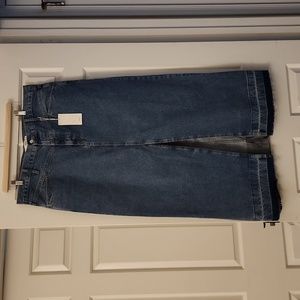NWT Mango Maxi Denim Skirt XXL